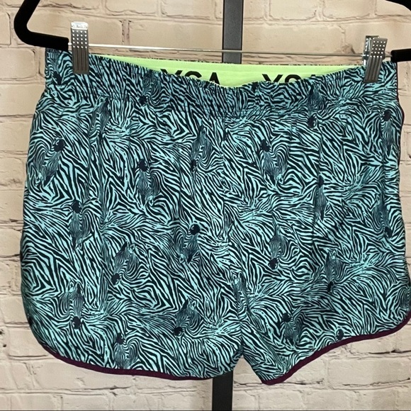 Victoria's Secret VSX Zebra Printed Running Shorts - Picture 2 of 3